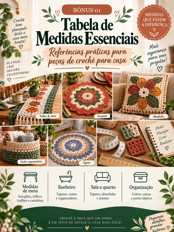 Bónus 1 — Tabela de Medidas Essenciais