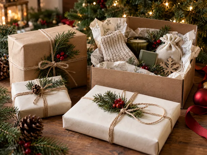 Presentes de Natal em croché